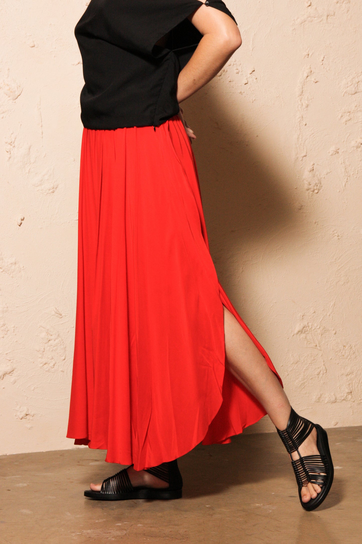 Zinnia Pant Red