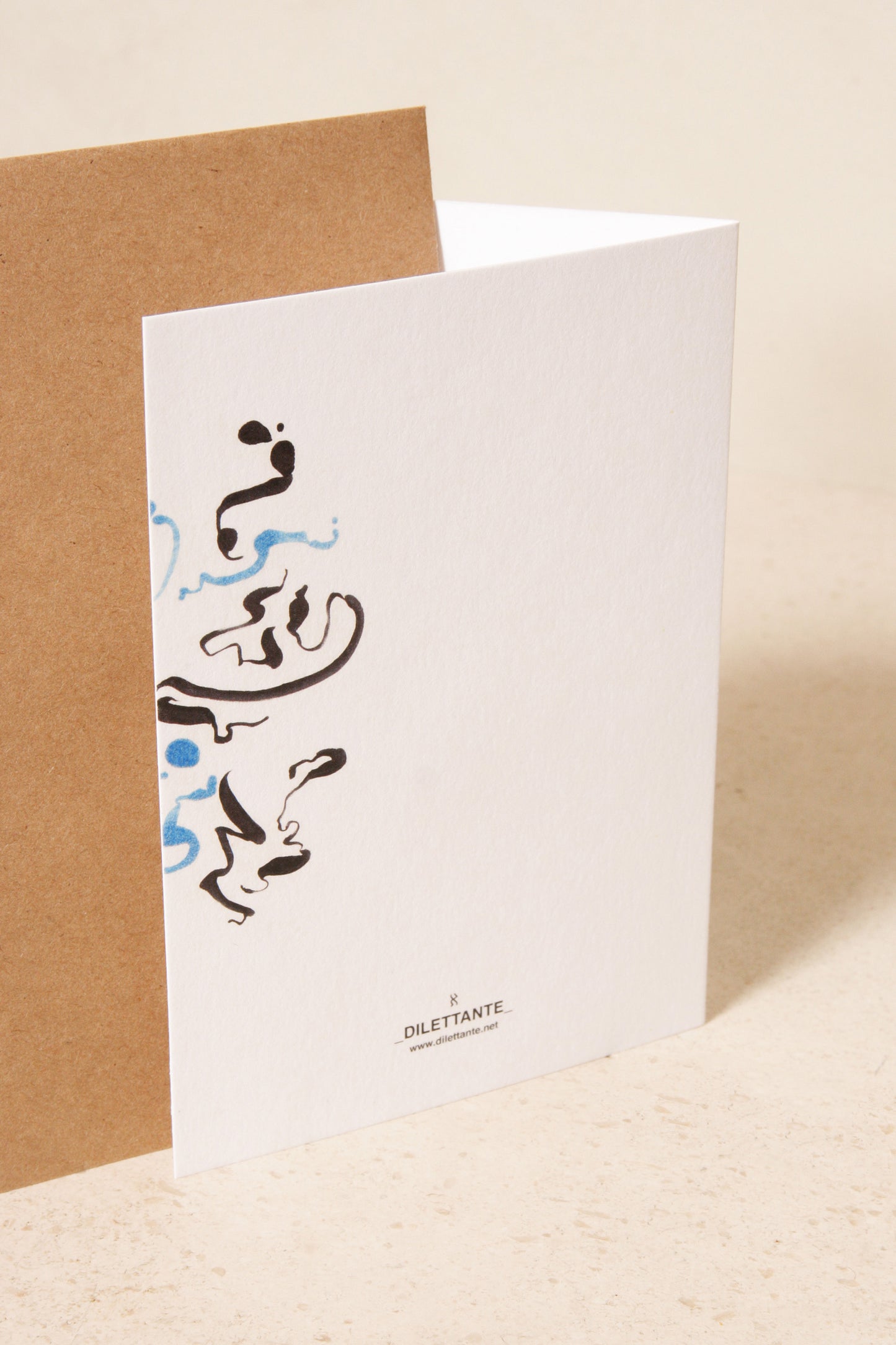 Dilettante x Nick FitzPatrick Greeting Card - Blue