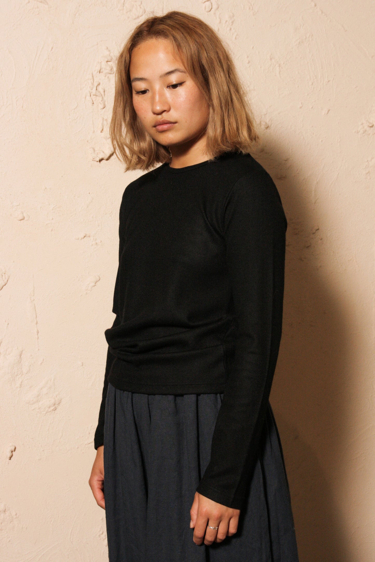 Wool Pullover Black