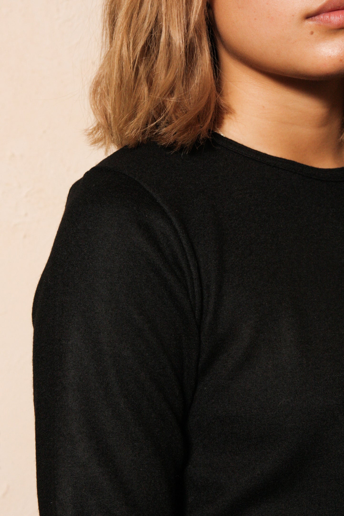 Wool Pullover Black