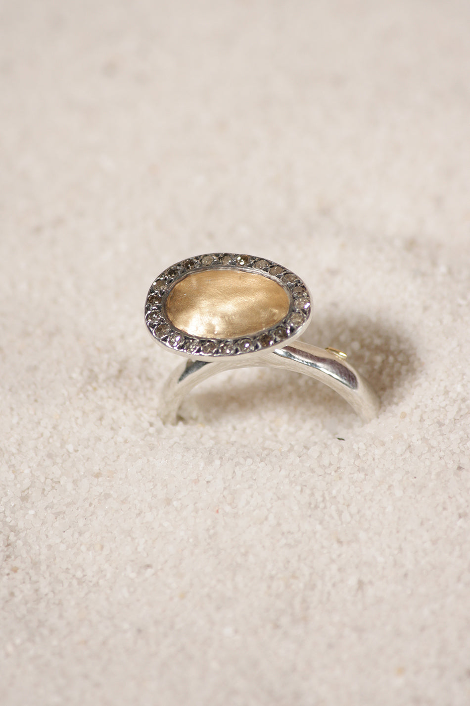 Touria Gold Centre Ring