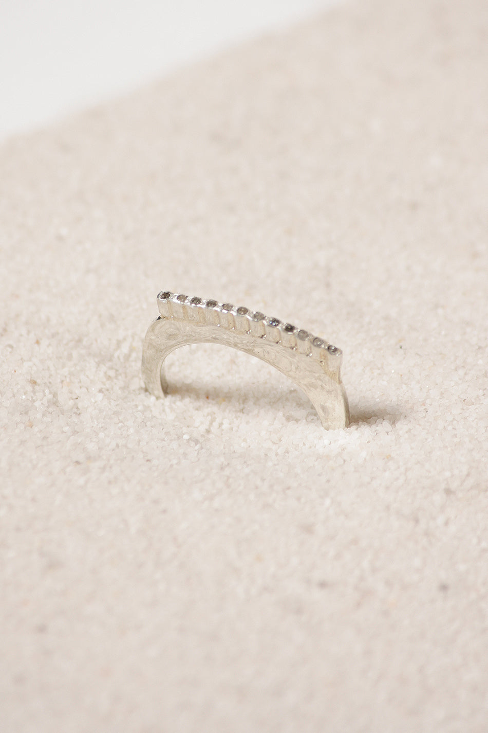 Zohra Grey Diamond Ring