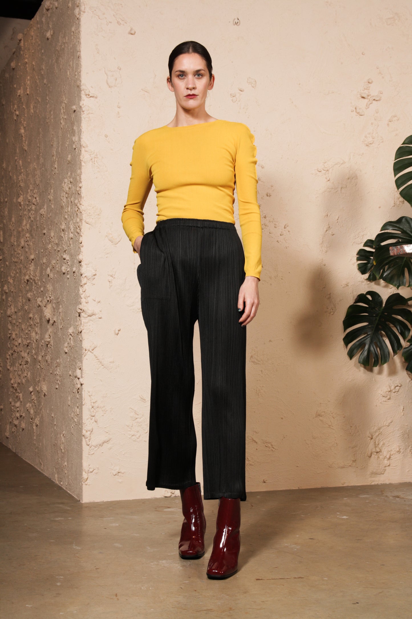 Airy APOC Top Mustard