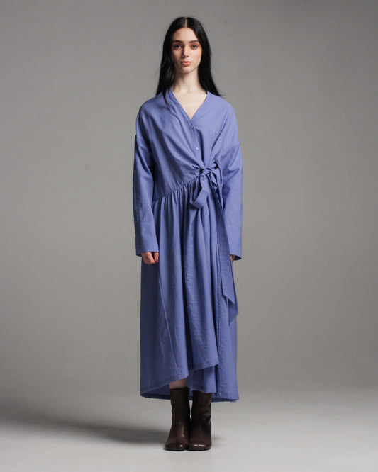 Dalla Knot Lavender Shirtdress