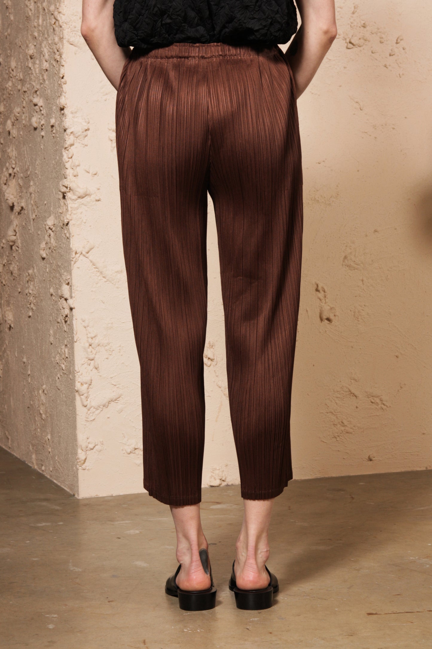 Wide Leg Pants Brown