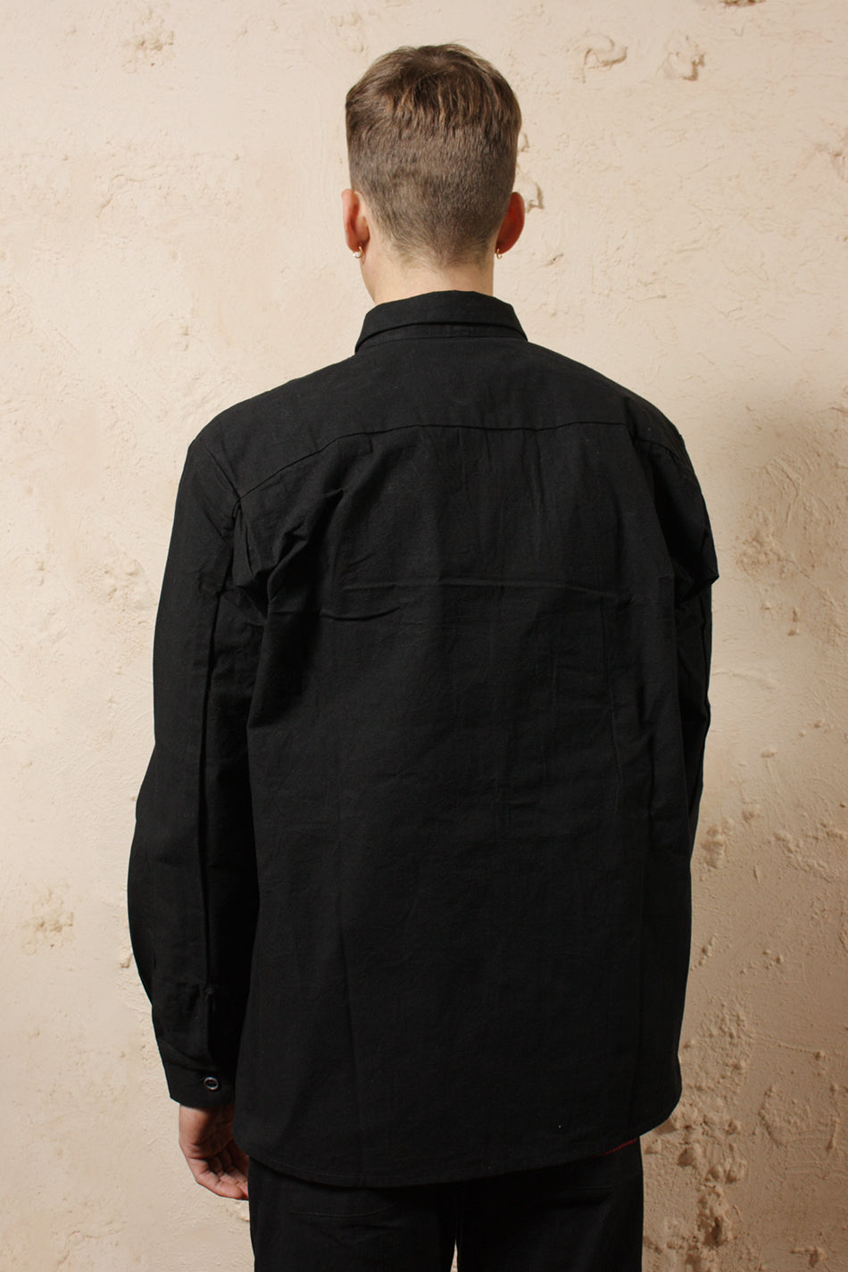 Mens Pocket Shirt Black