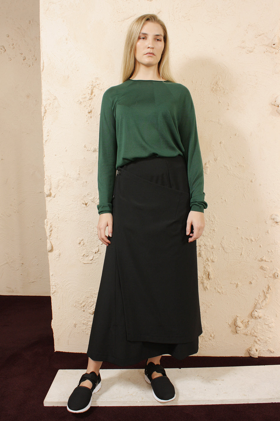 KATA GREEN SILK KNIT