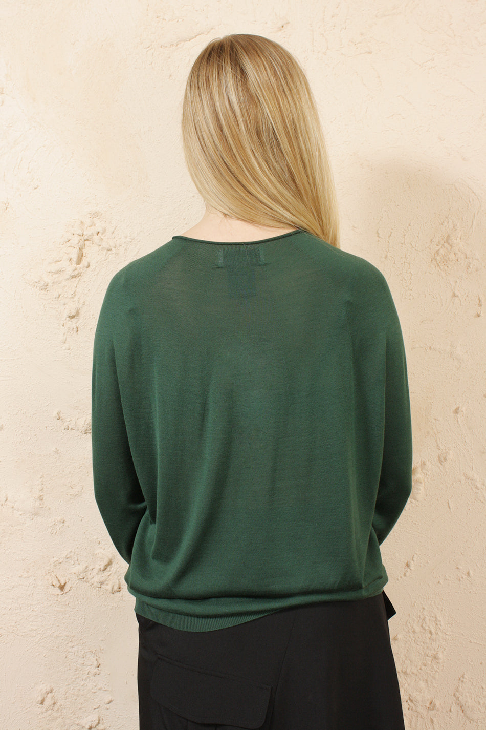 KATA GREEN SILK KNIT