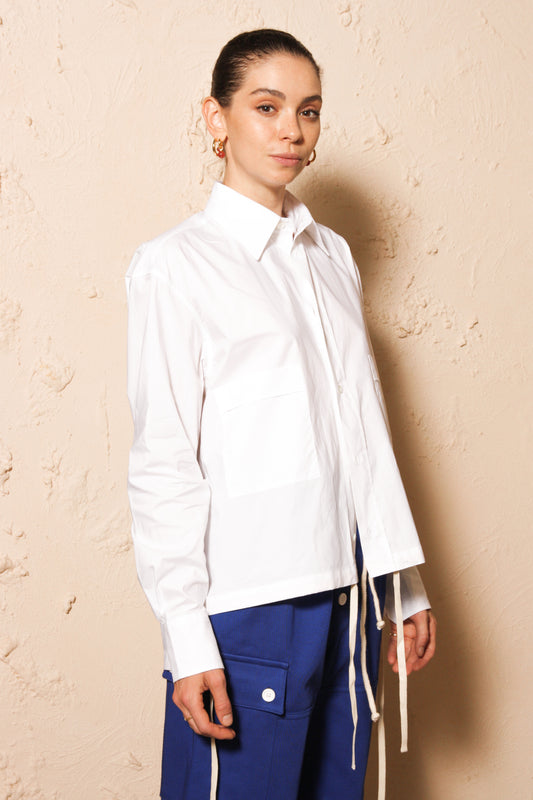 White Long Sleeve Shirt