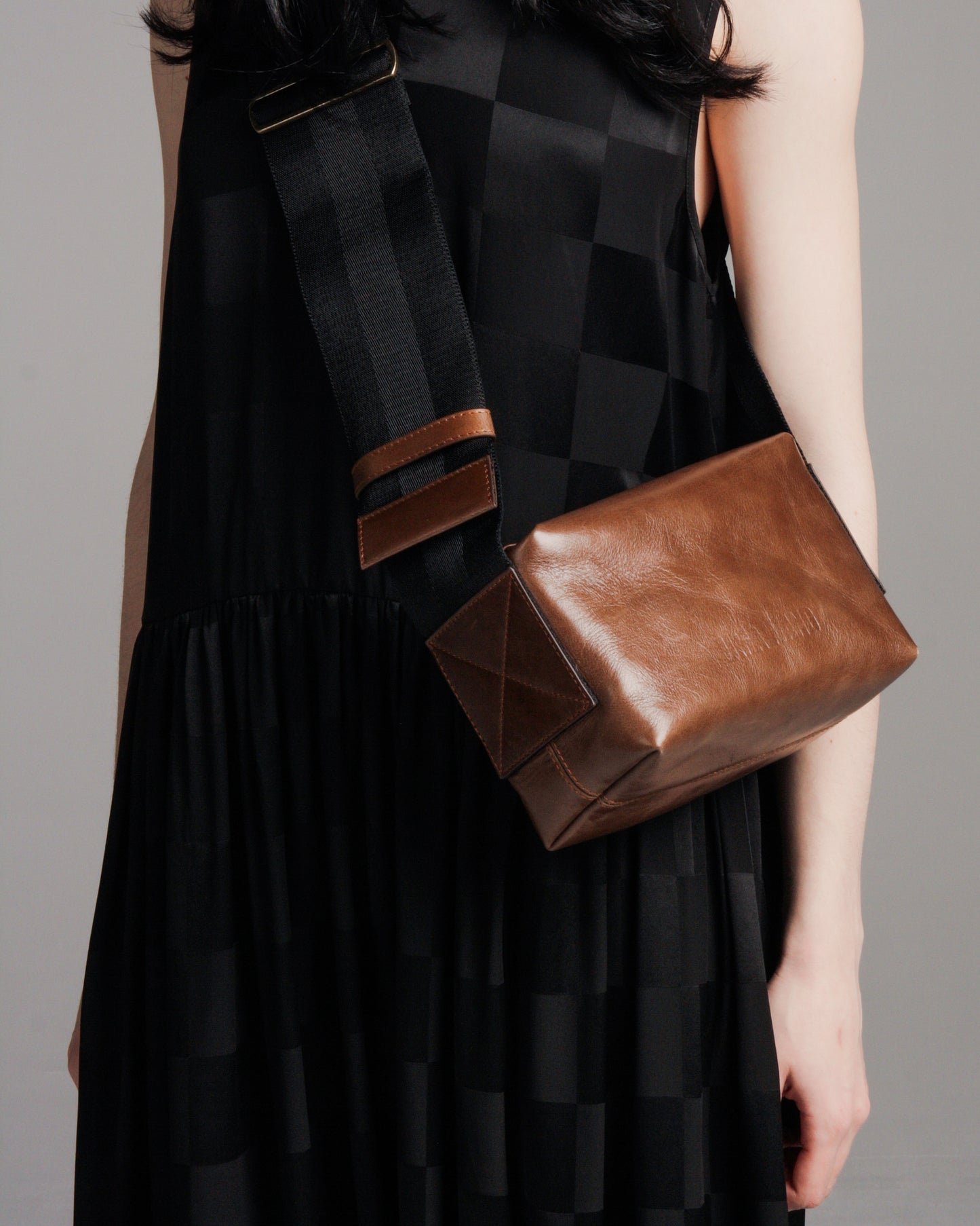 Brown Small Shoulder Bag