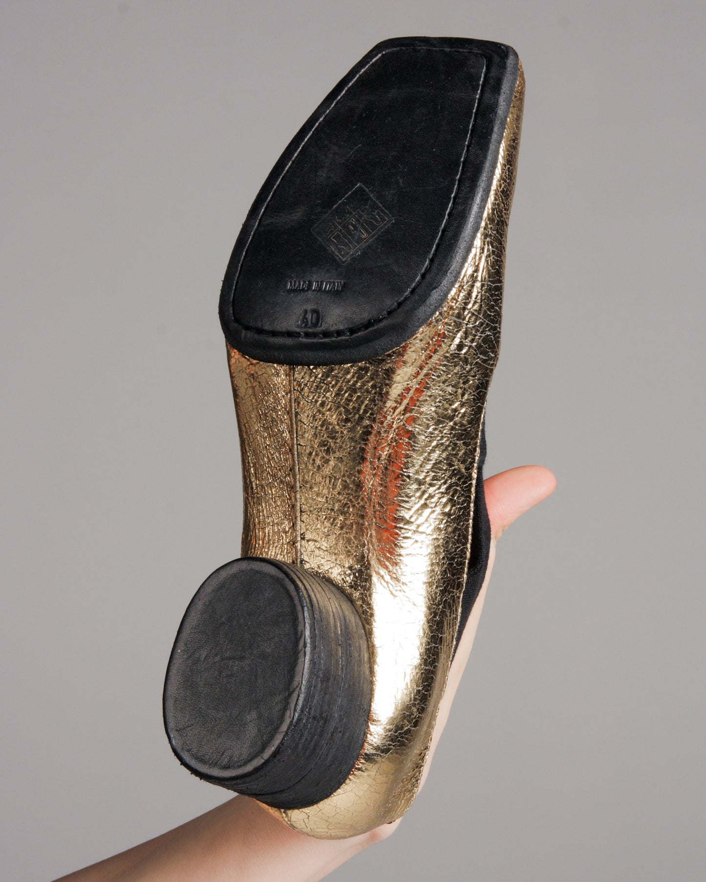 Gold Ballet Shoes