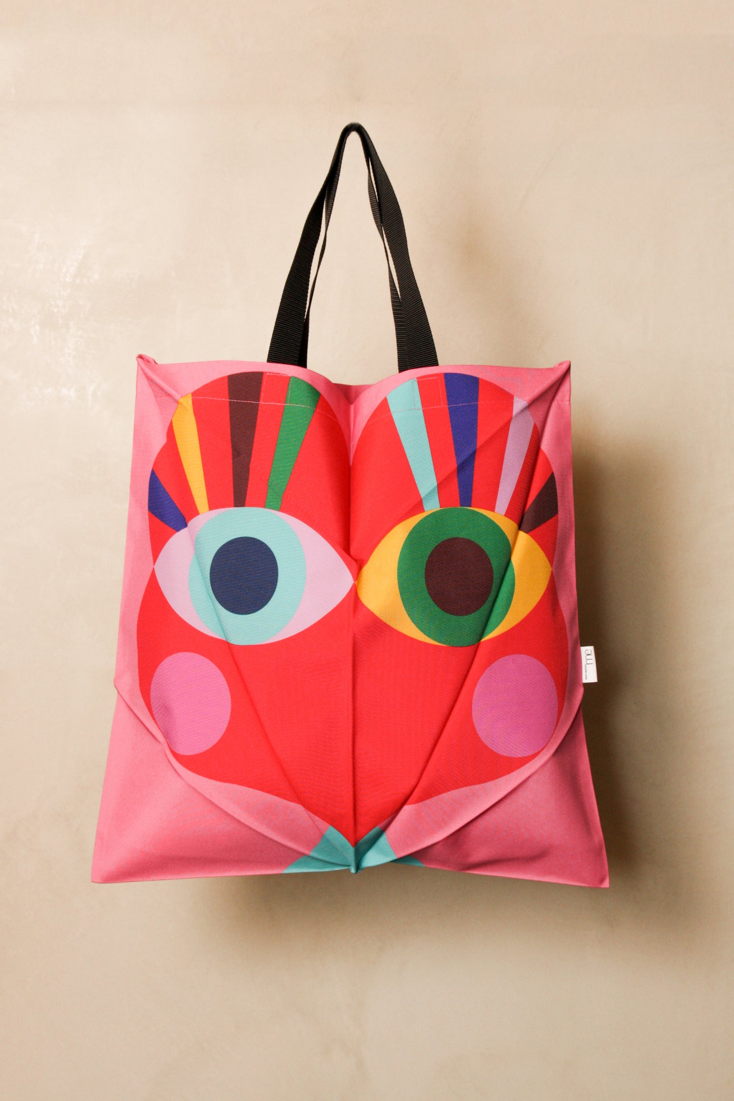 Medama Pink Tote Bag