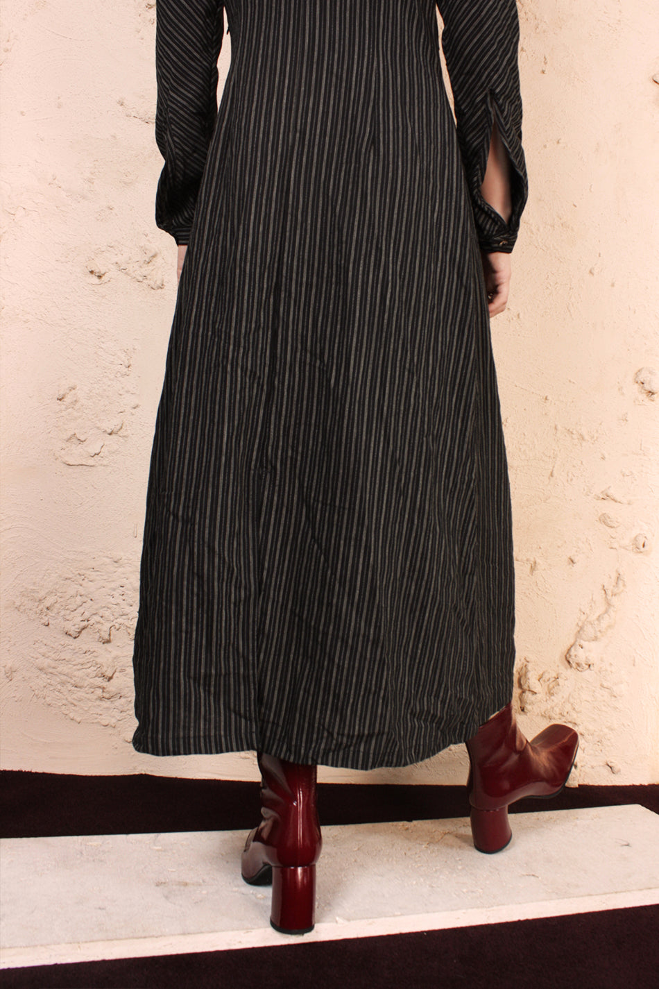 Stripe Shirt Dress