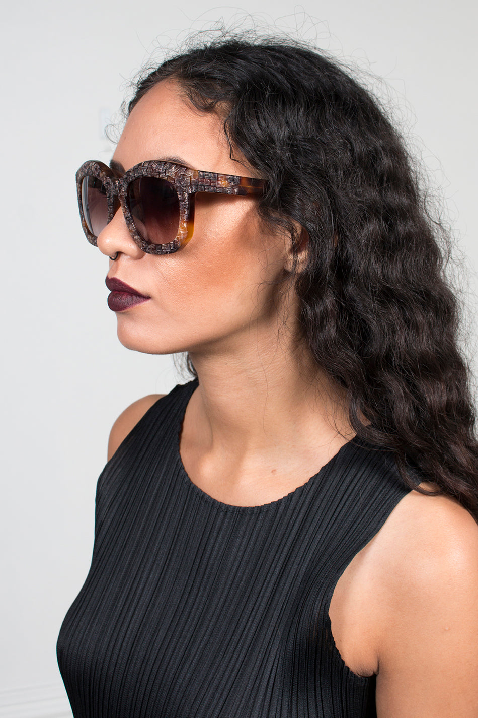 Crosshatch Big Sunglasses