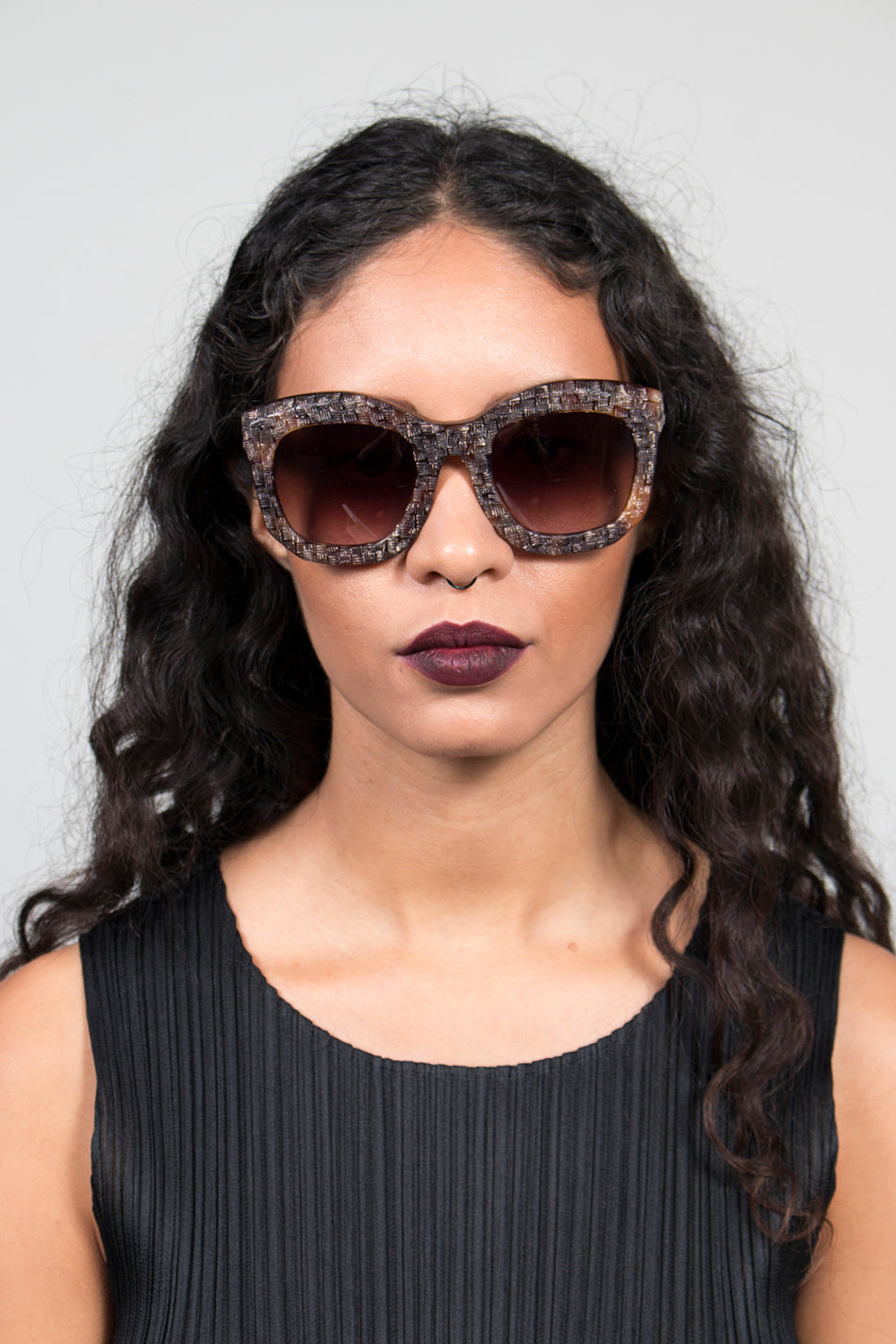 Crosshatch Big Sunglasses