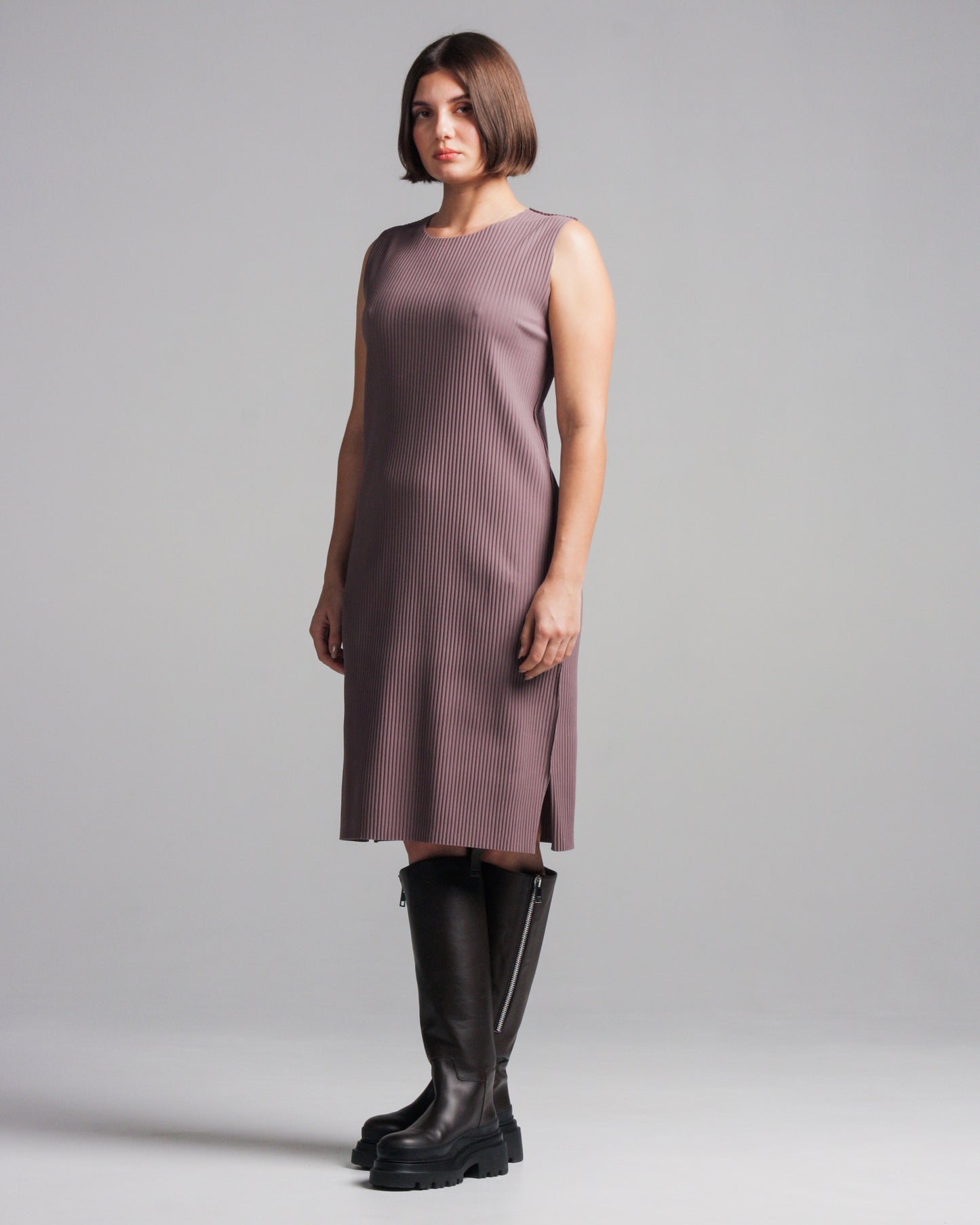 Cocoa Fine Knit Tank Dress