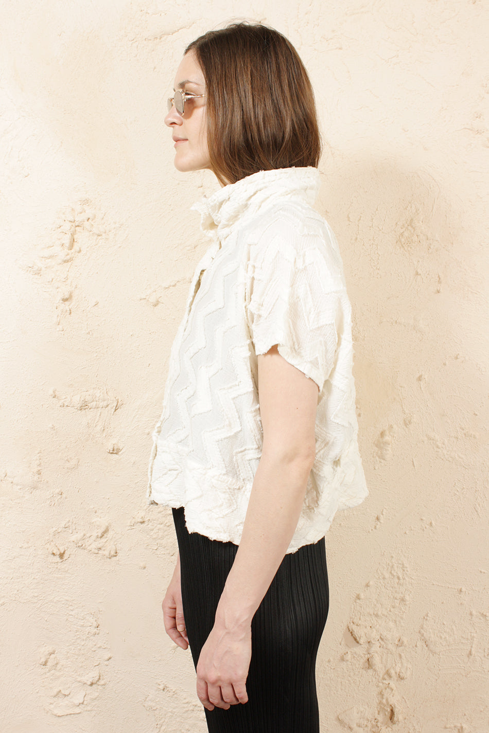 Giza Jacquared Blouse