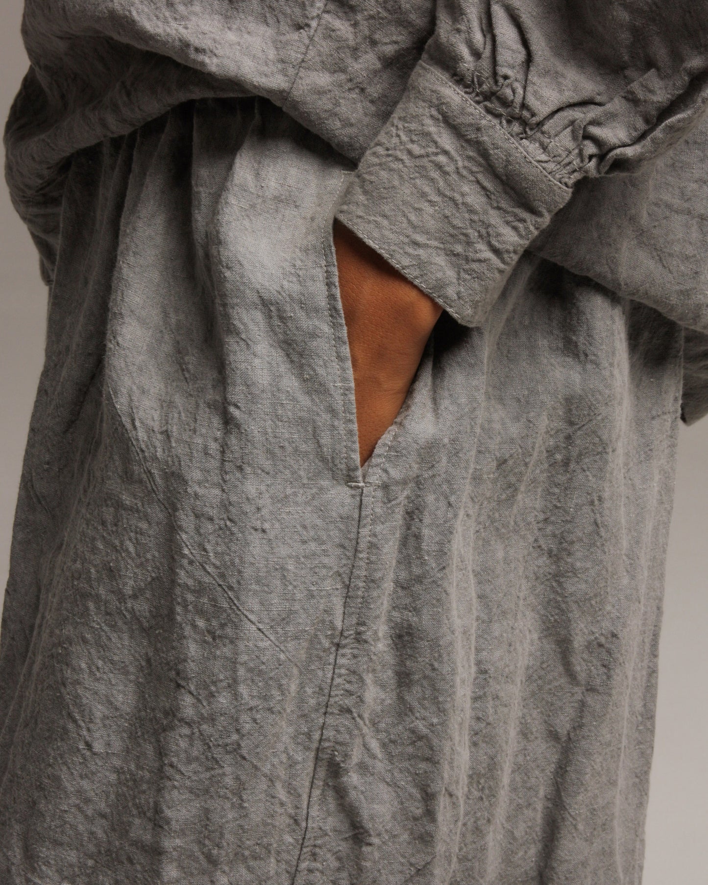 Light Grey Linen Pants