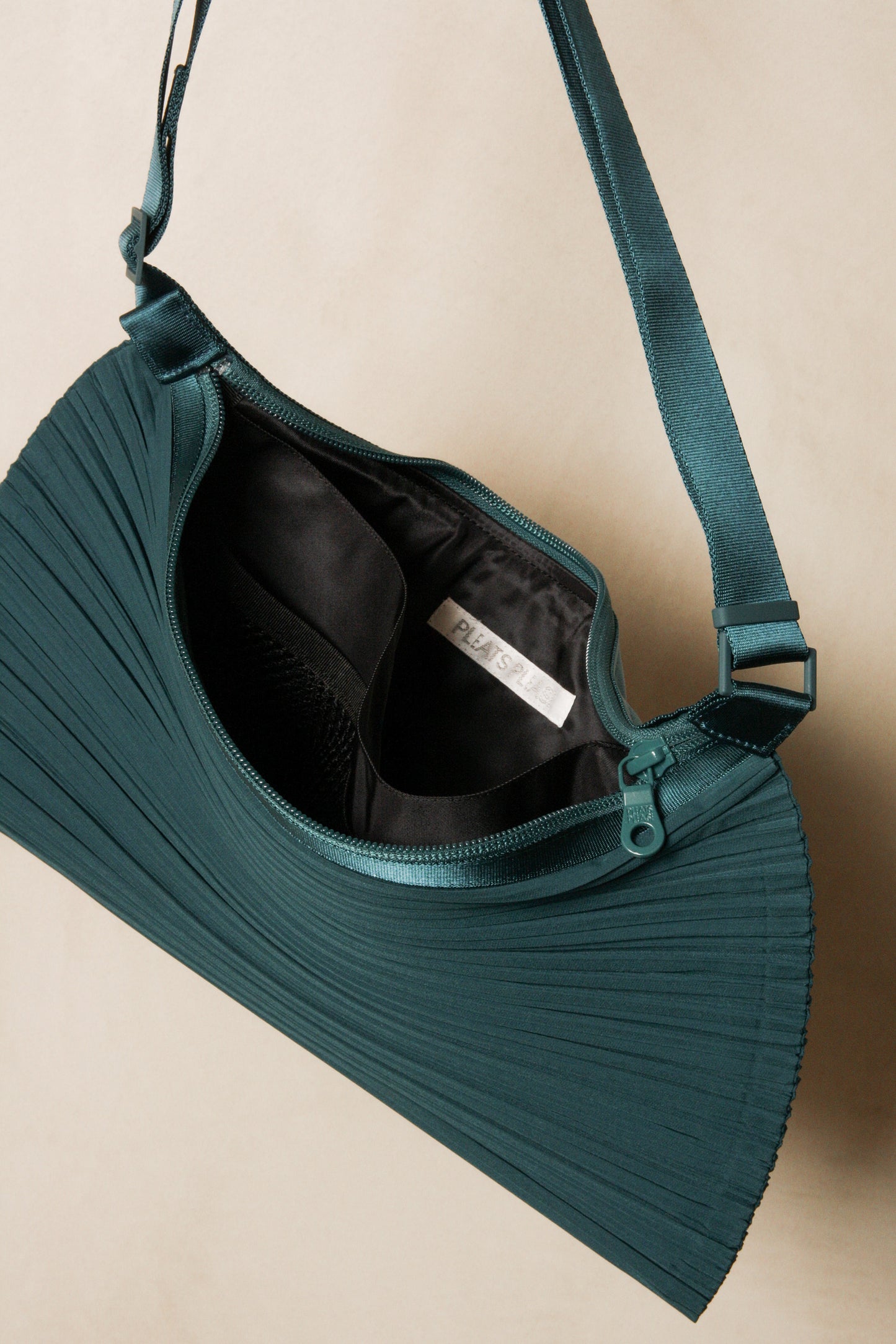 Pleated Bum Bag Teal