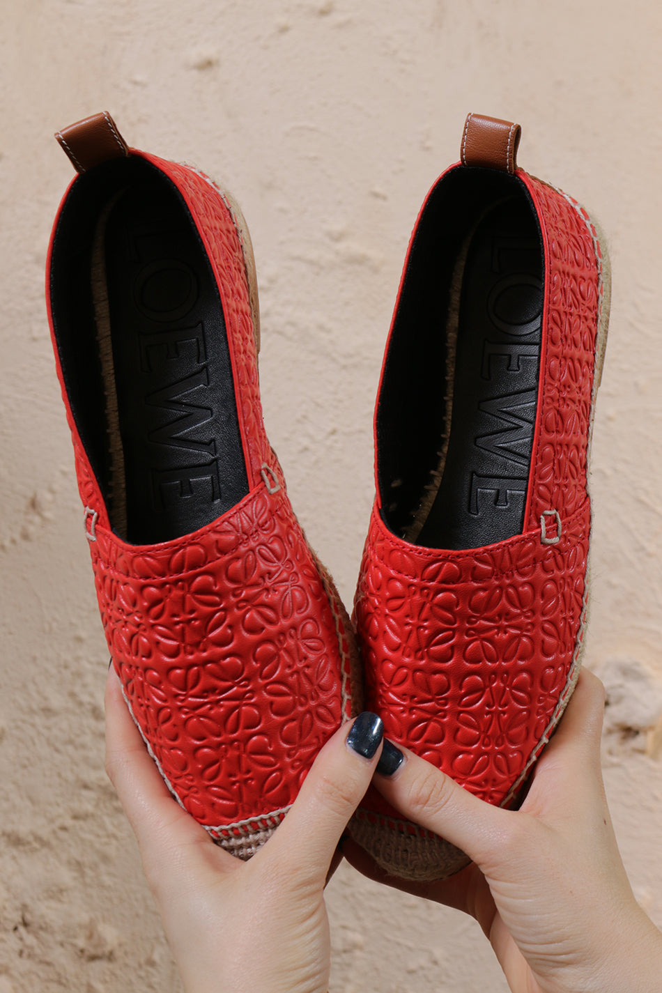 Espadrille Repeat Red