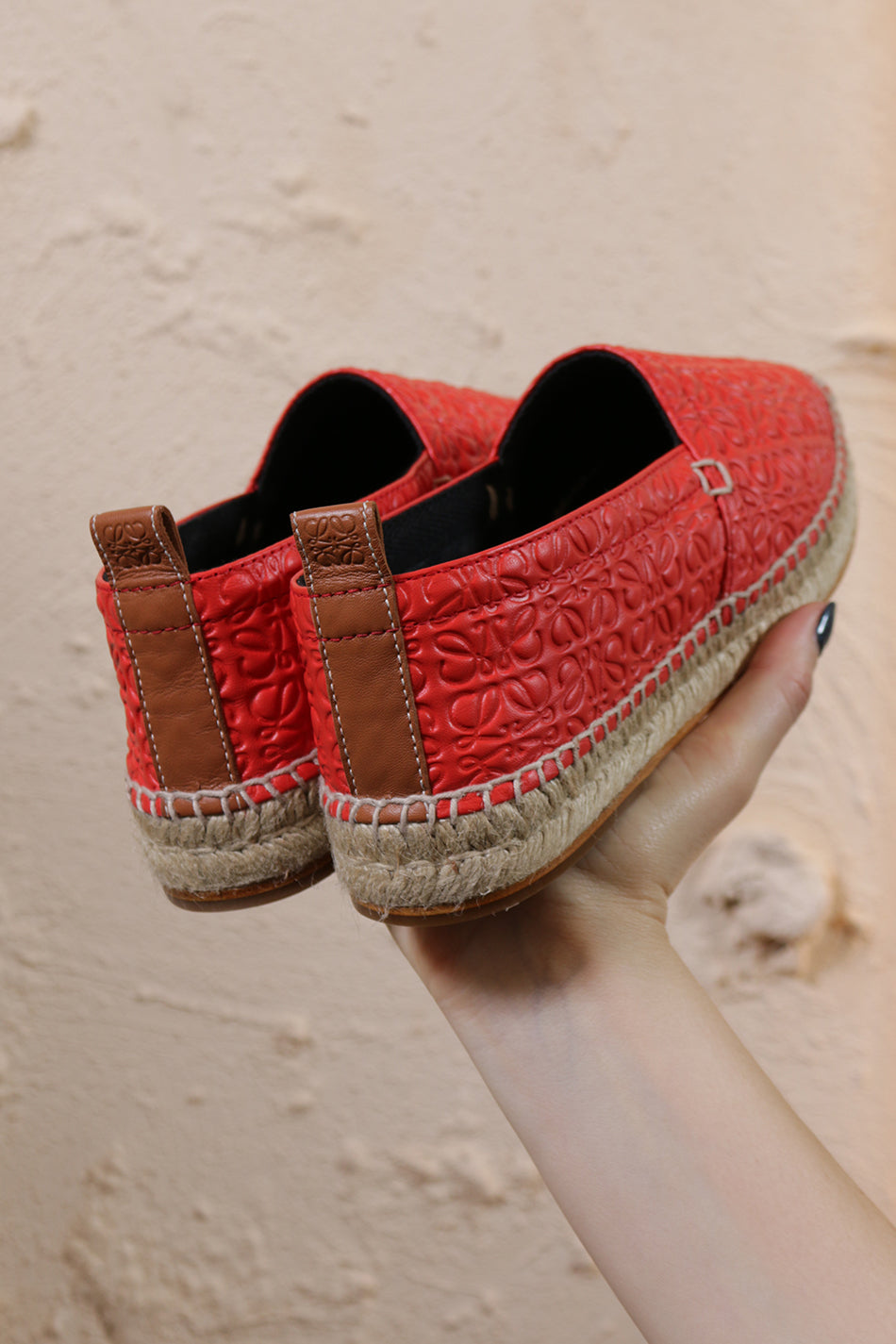 Espadrille Repeat Red