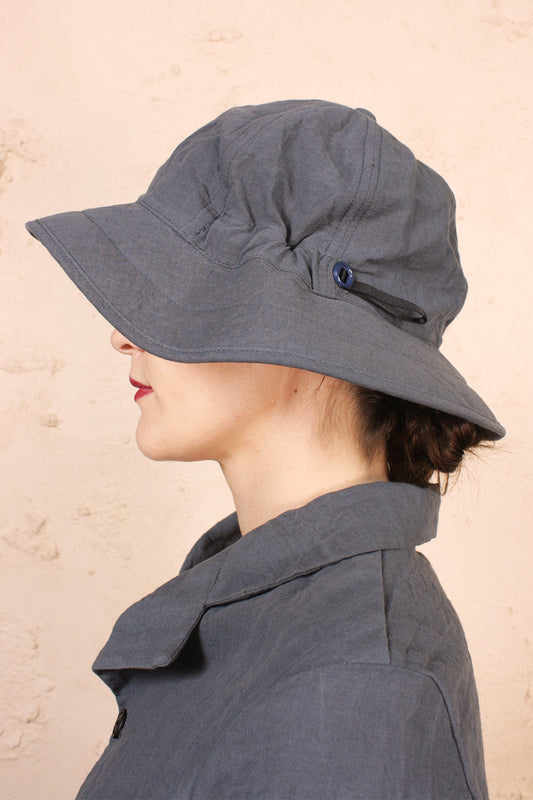 Six Panel Hat Grey