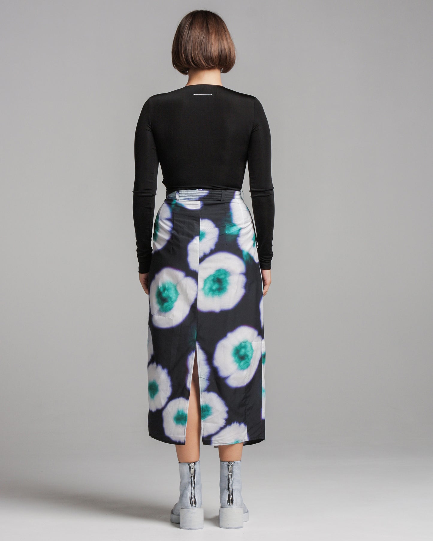 Svel Belted Drape Skirt