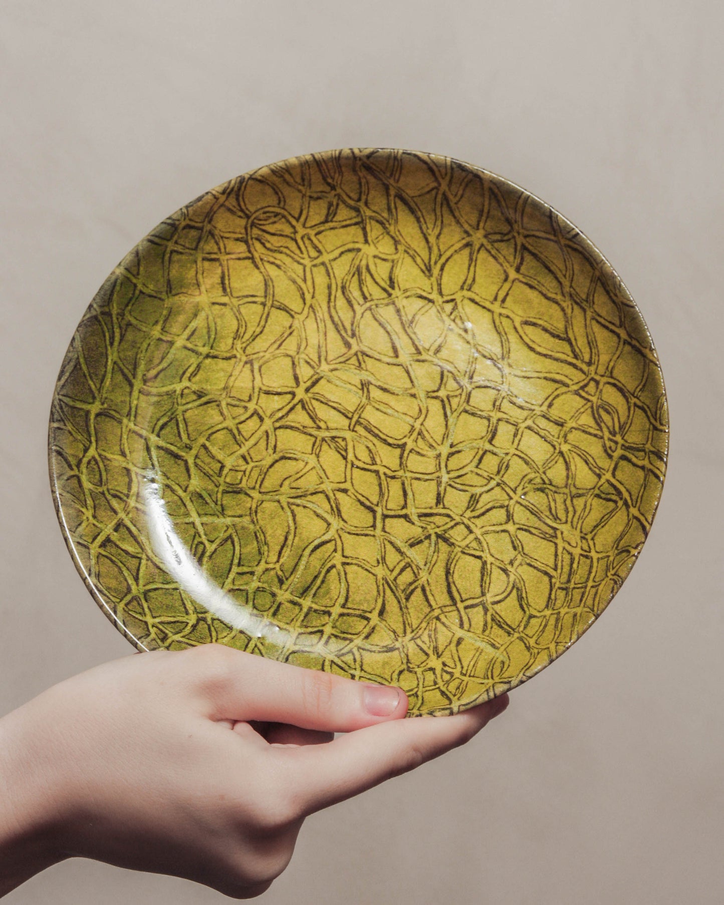 John Derian Melon Soup Plate