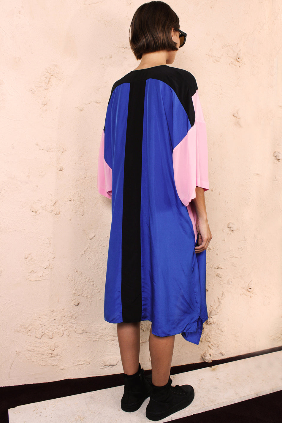 Dakai Pink and Blue Dress