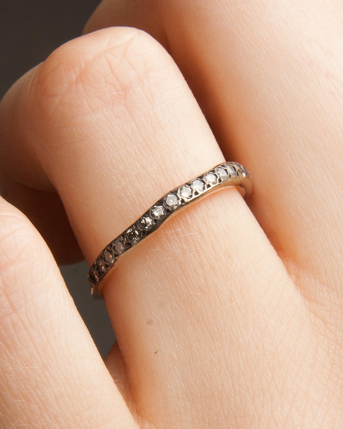 Sei Icy Grey Diamond Ring