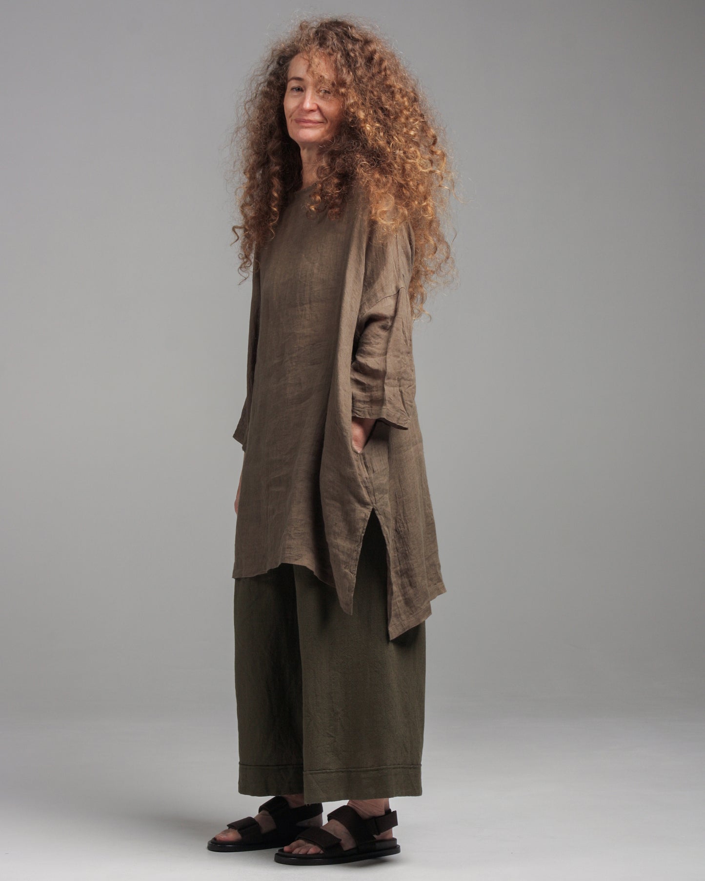 Linen Tunic Olive