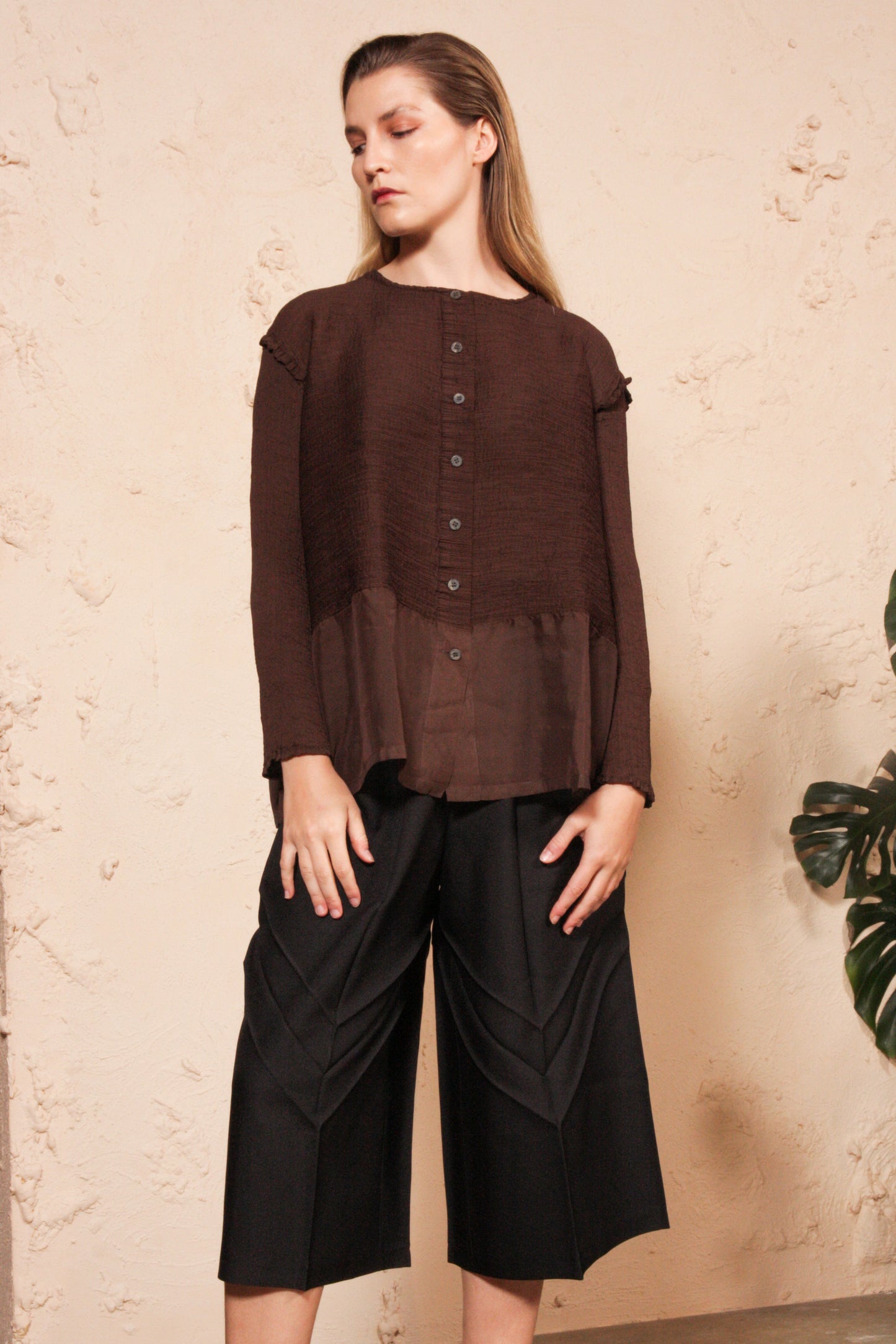 Arrow Pleats Pant