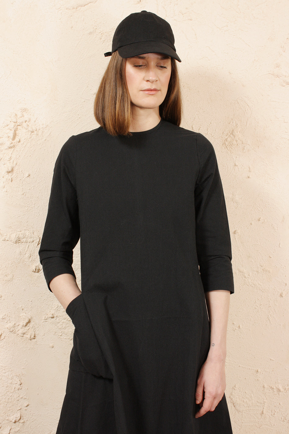 MINIMAL DRESS BLACK