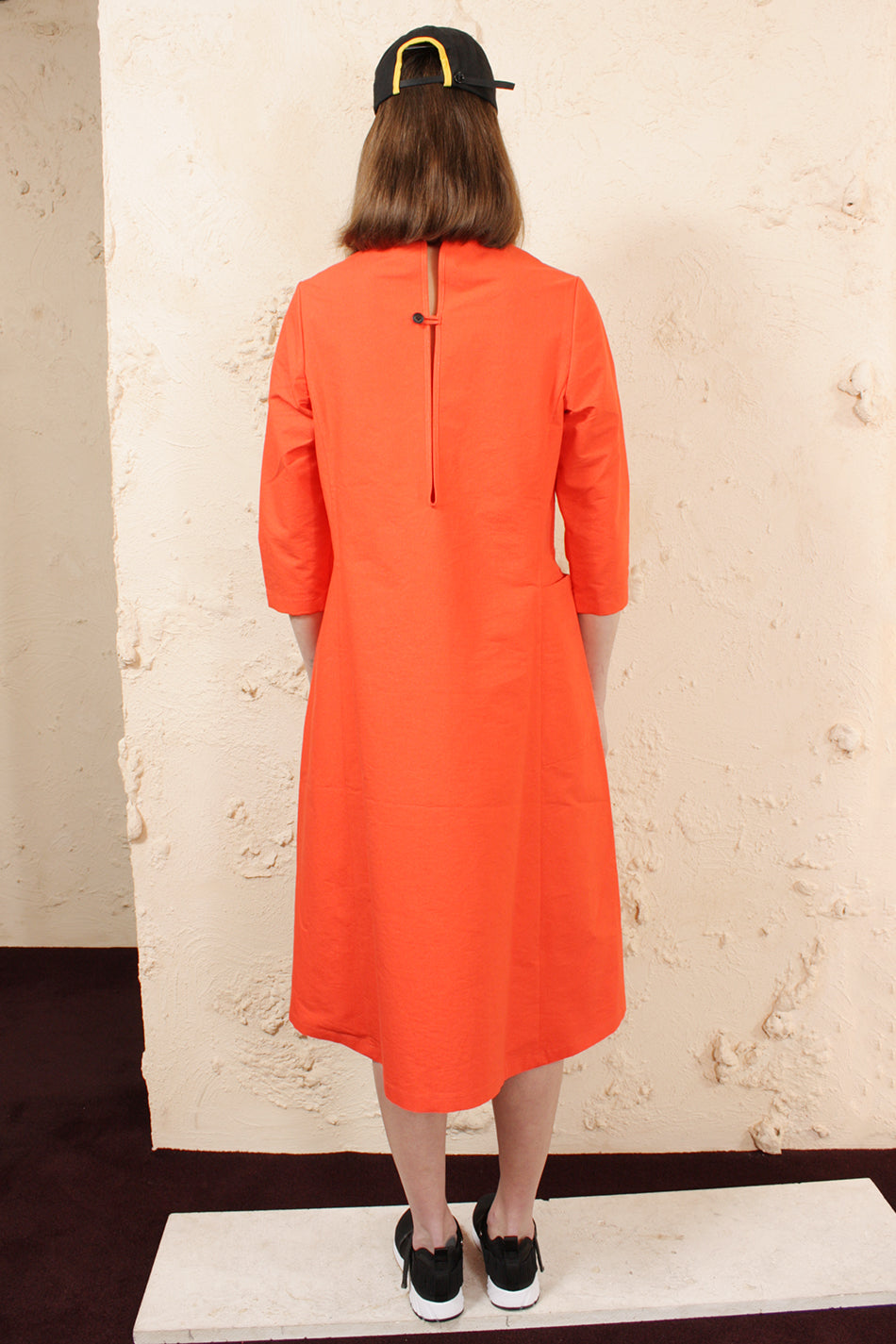 MINIMAL DRESS ORANGE