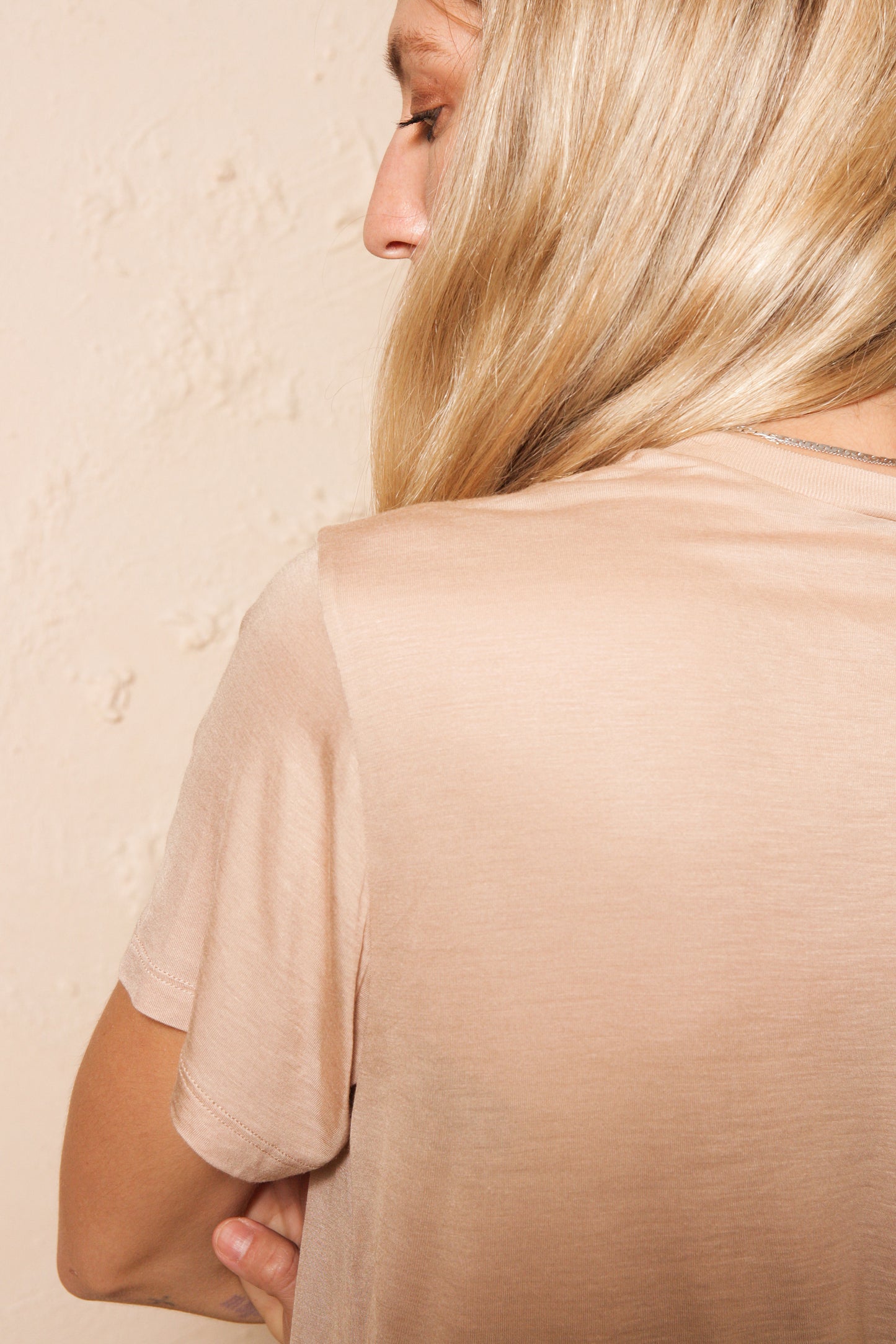 Tee Shirt Bamboo Jersey Nude