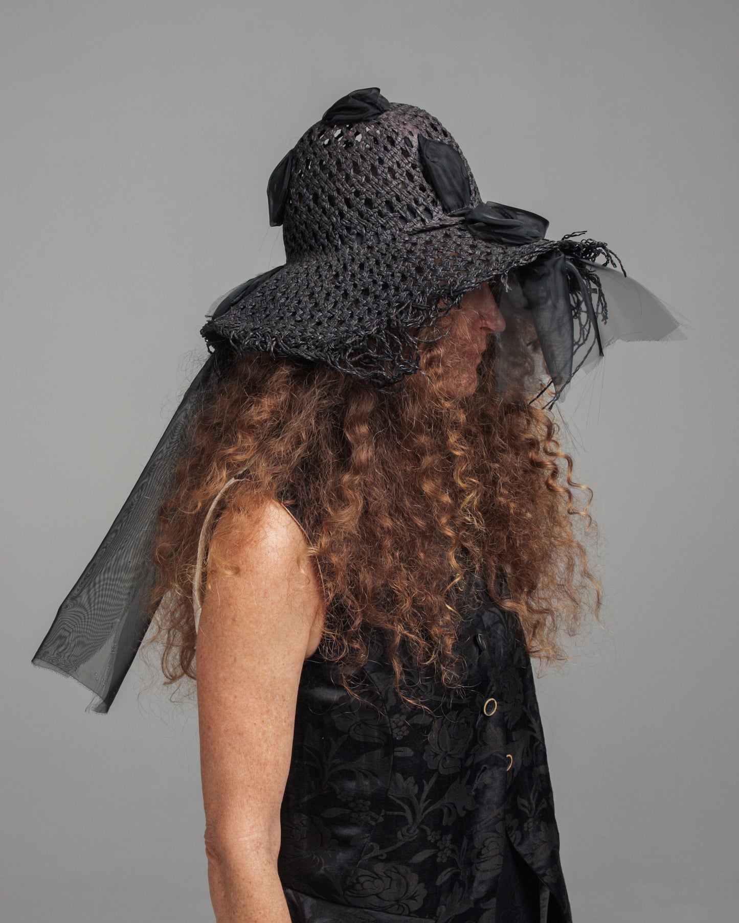 Dohan Black Paper Hat