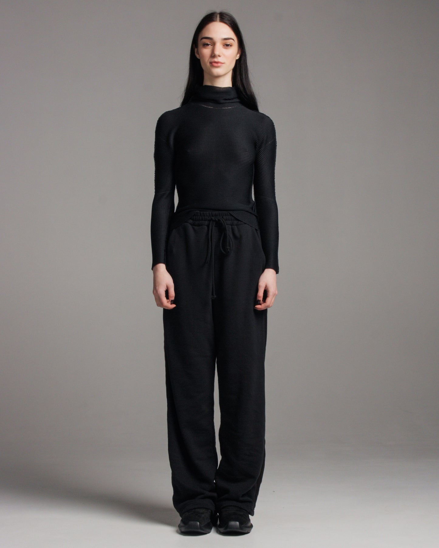 Black Side Tape Track Pant