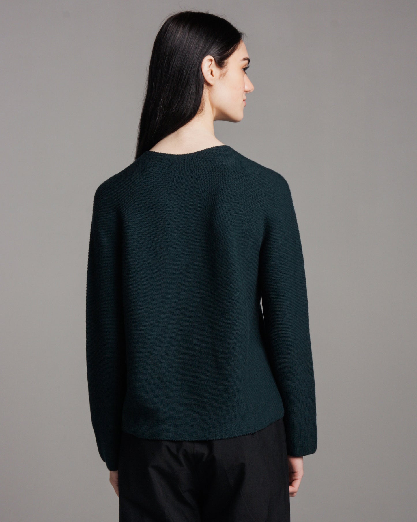 Dark Green Kopas Knit Sweater