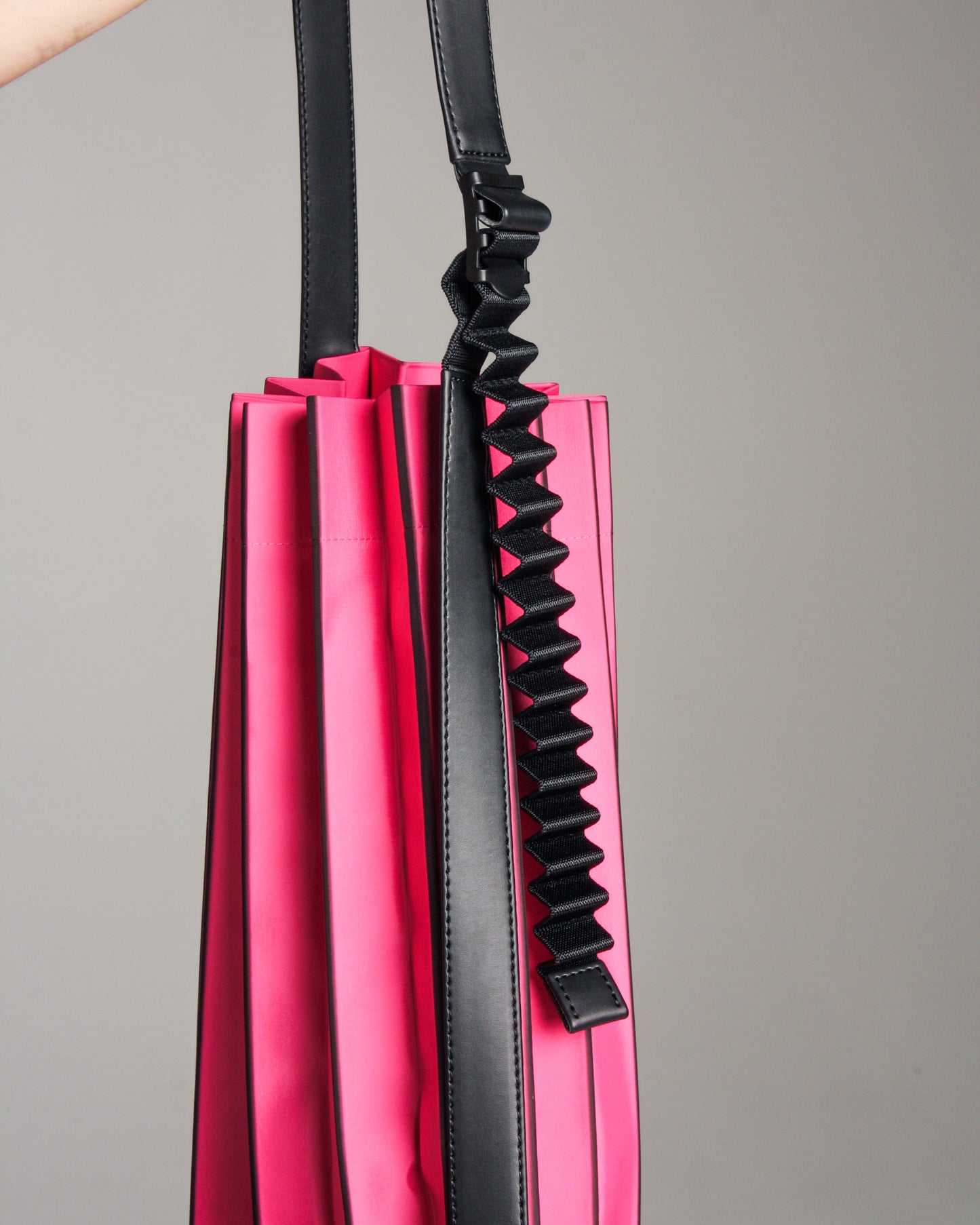 Pink Accordion Bag