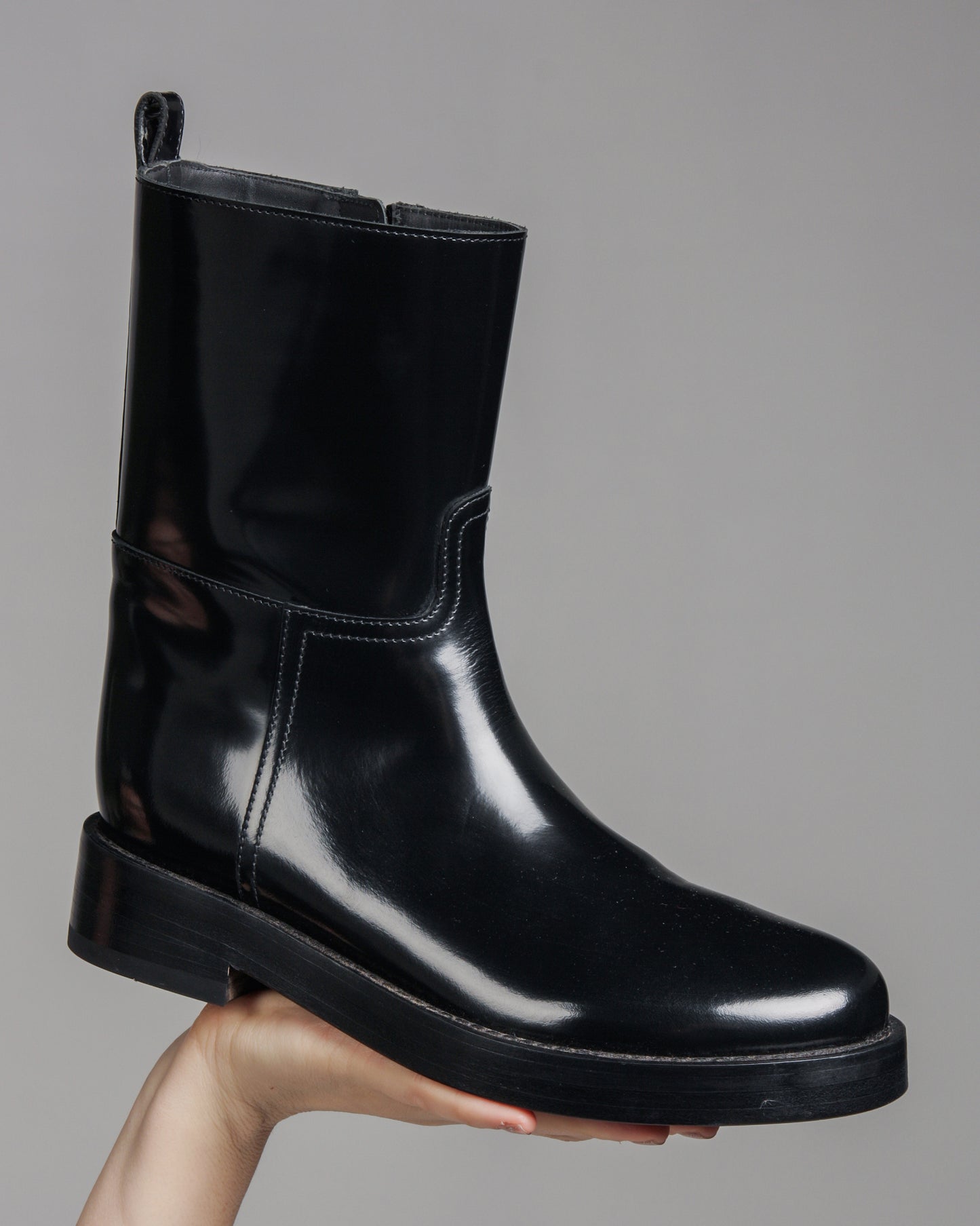 Abrasivato Nero Boot