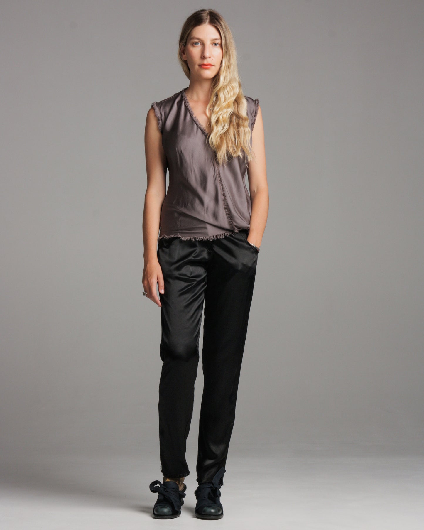 Black Roma Pants