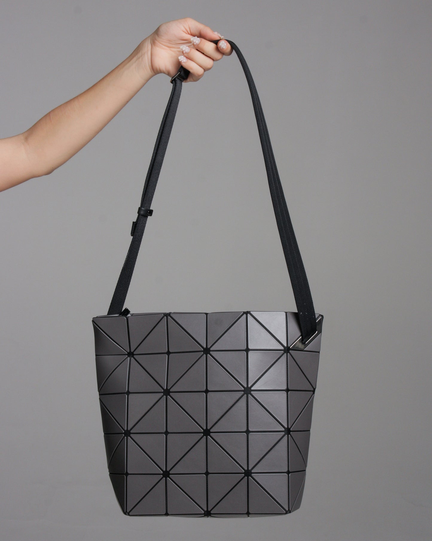 Charcoal Blocky Bag