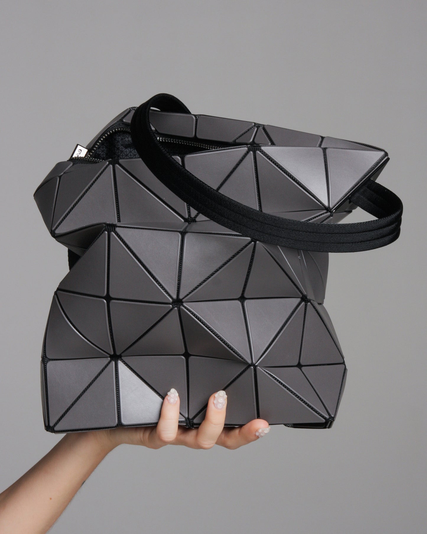 Charcoal Blocky Bag