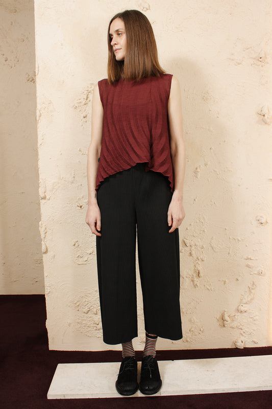 Apoc Wide Trousers Black