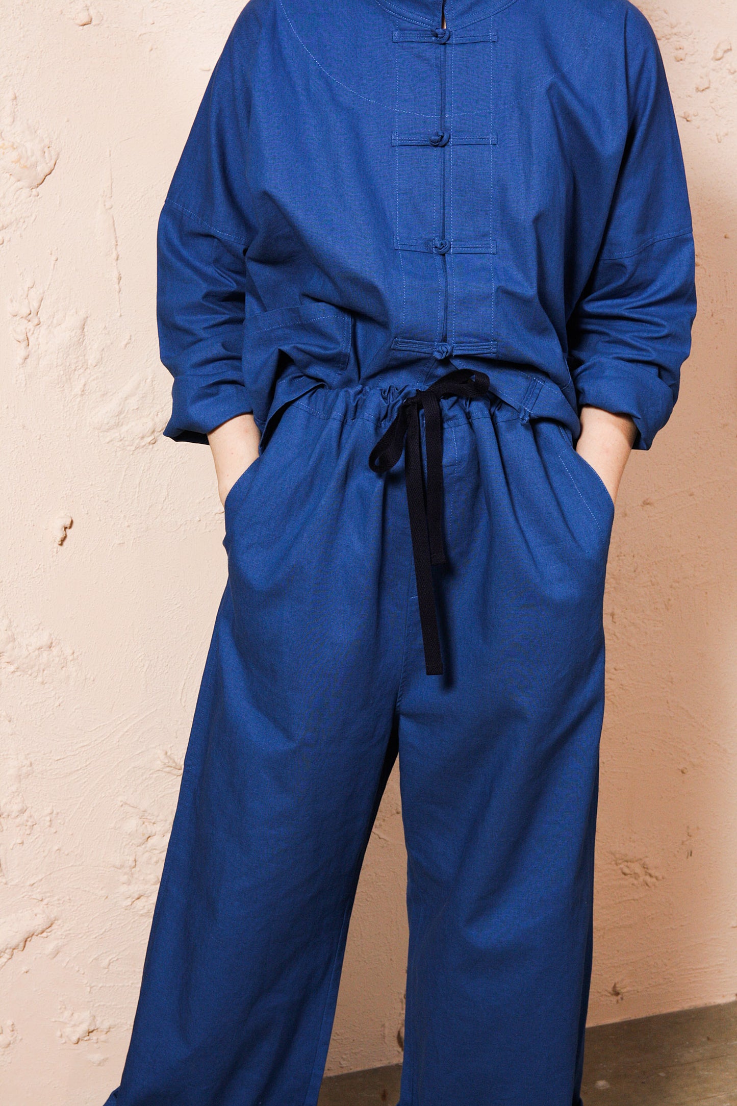 Blue China Pant