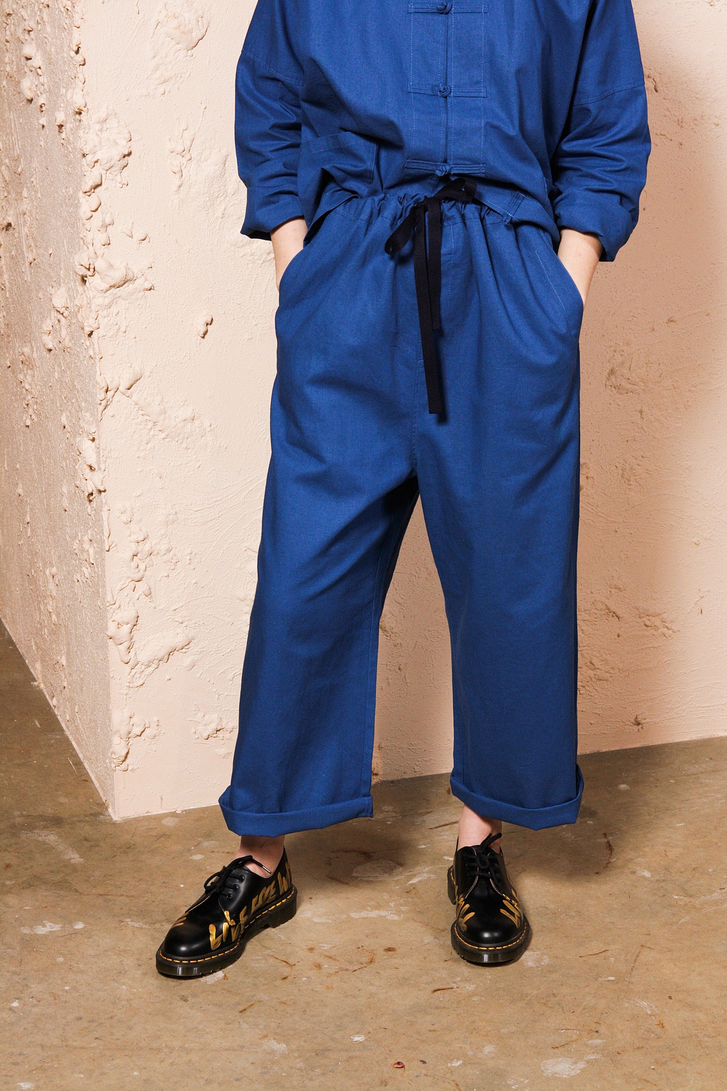 Blue China Pant