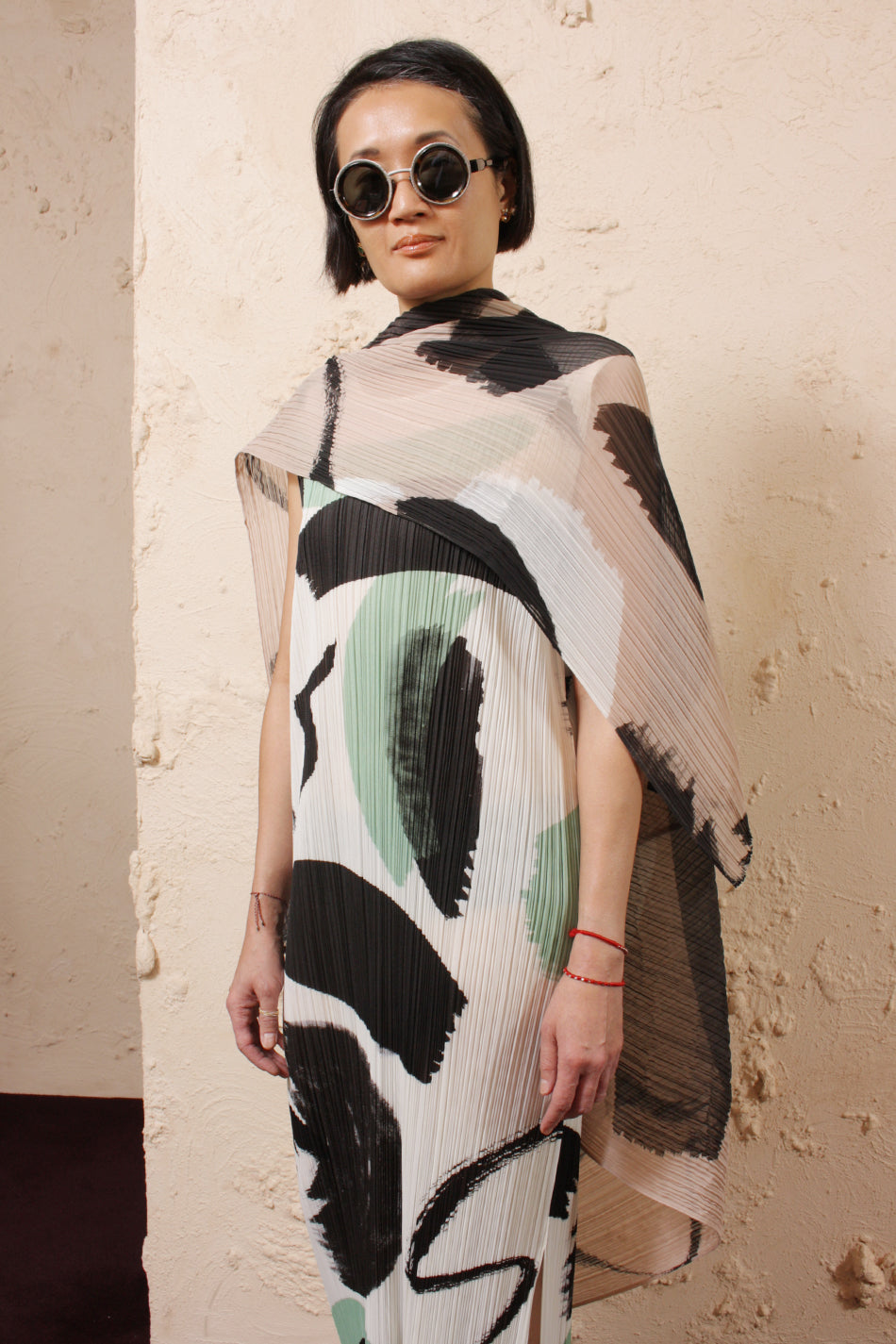 Abstract Tank Dress