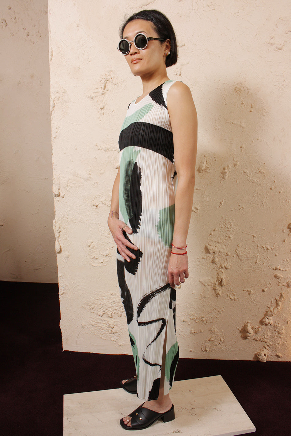 Abstract Tank Dress