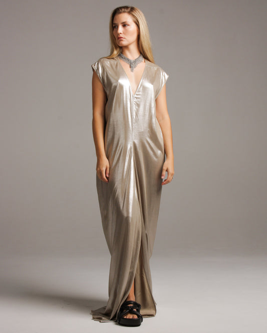 Warm Silver Lobster Gown