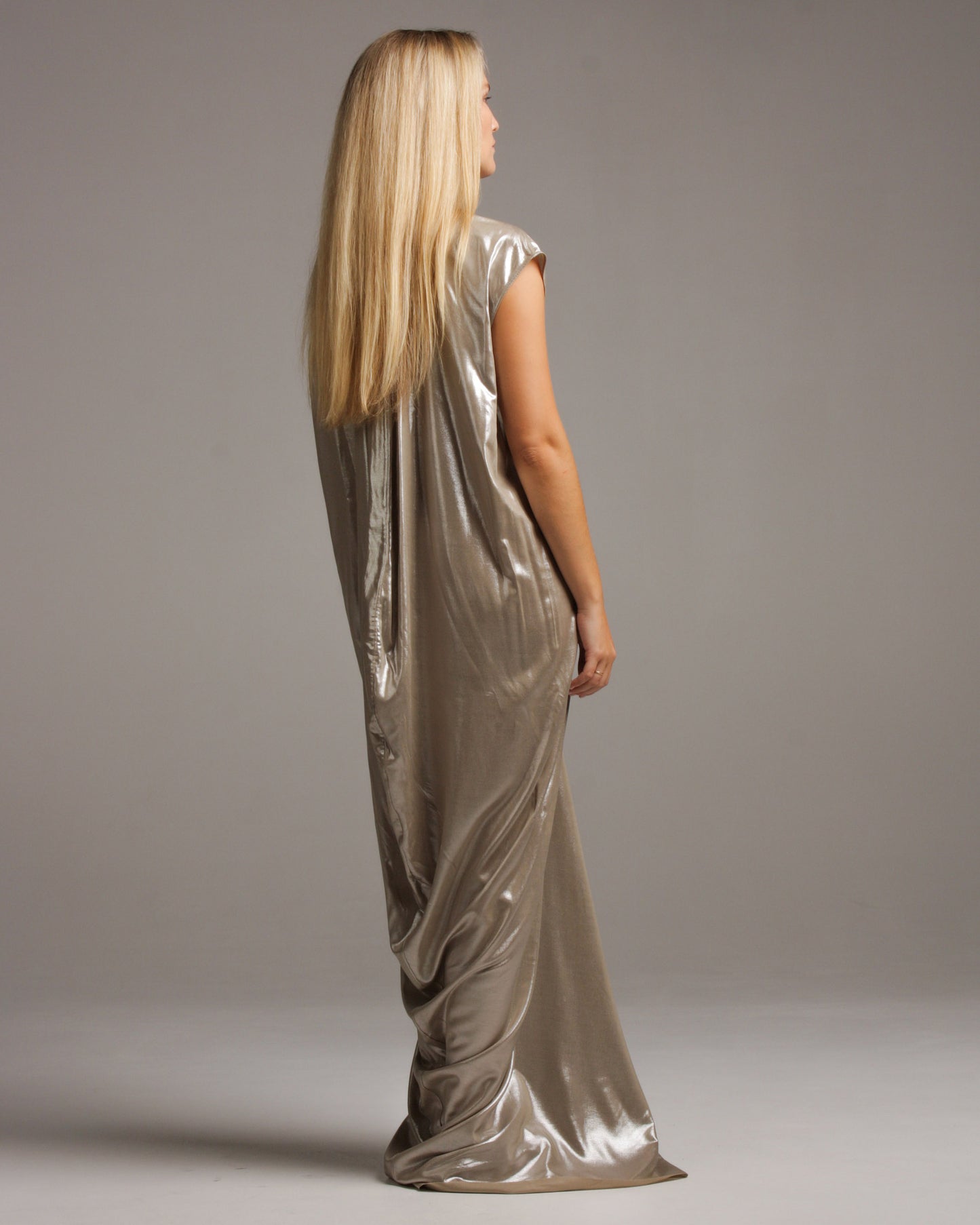 Warm Silver Lobster Gown